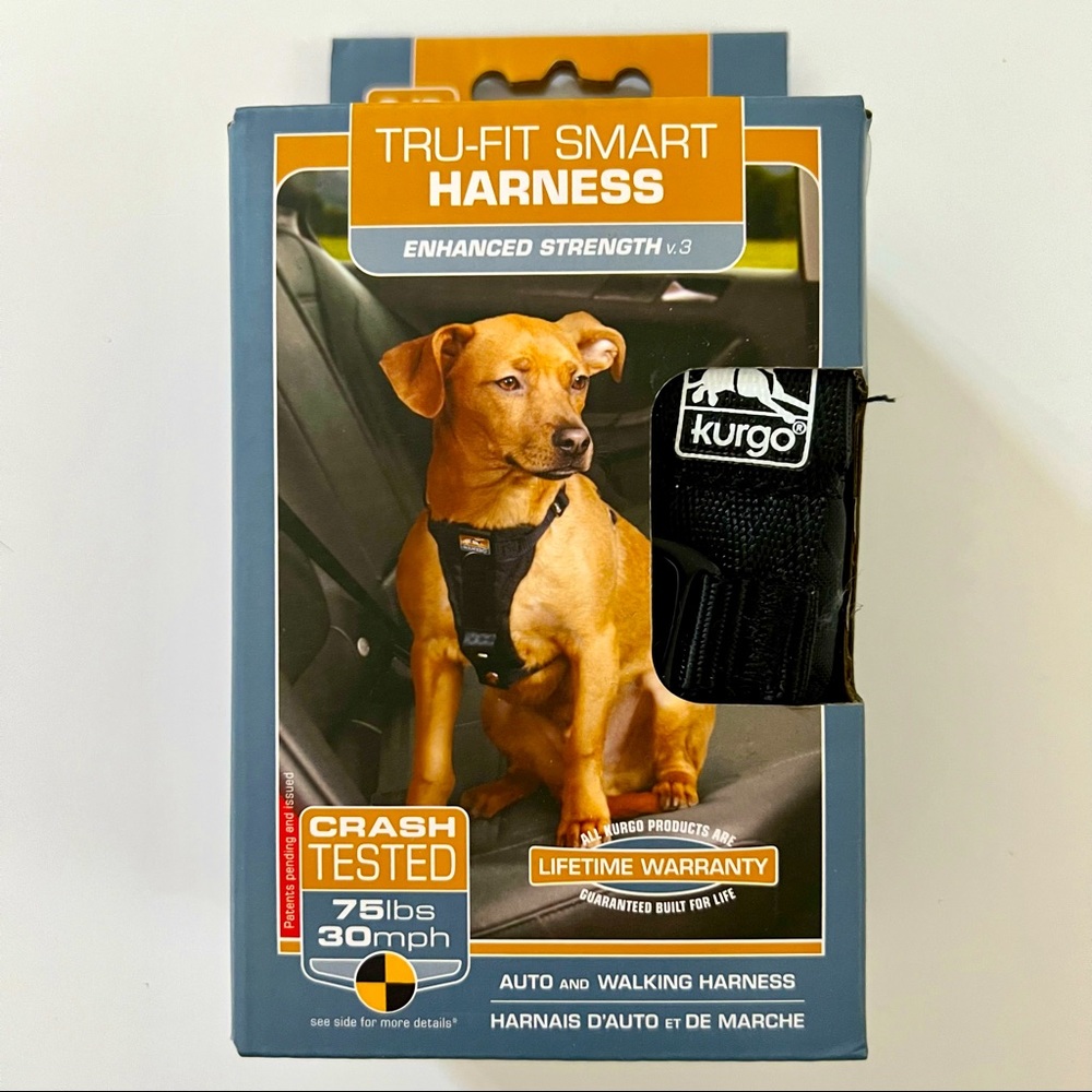 Kurgo Tru-Fit Smart Dog Harness -Auto & Pet Walking Harness NEW!!